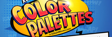 Color palette for comic books