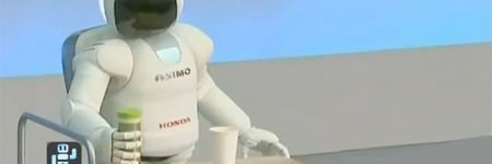 New ASIMO robot runs and jumps