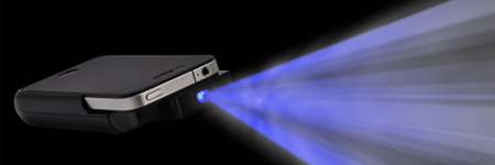 iPhone projector